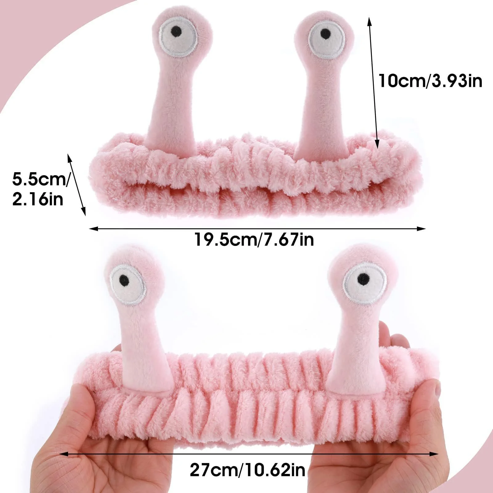 Пов'язка на голову для вмивання Snail Spa, фото №3