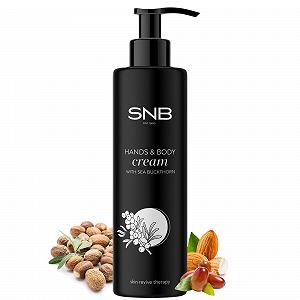 Крем для рук SNB Professional Skin Revive Therapy с маслом жожоба, глицерином, миндальным маслом, маслом ши, аргановым маслом и витамином Е, 200 мл - Фото 1