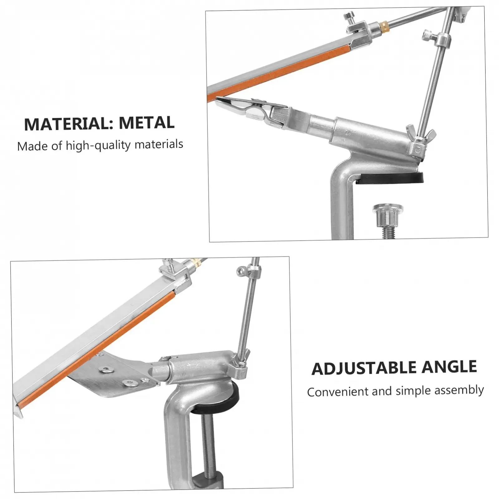 Точилка для ножей многофункциональная кухонная с фиксированным углом, фото №7