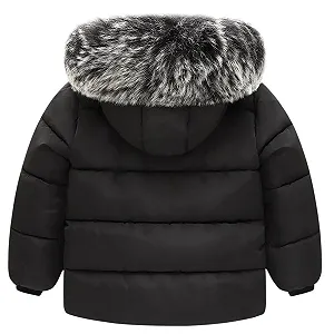 Пуховик Acuryx для хлопчиків та дівчаток з хутряним коміром synthetic.ua - Фото 1