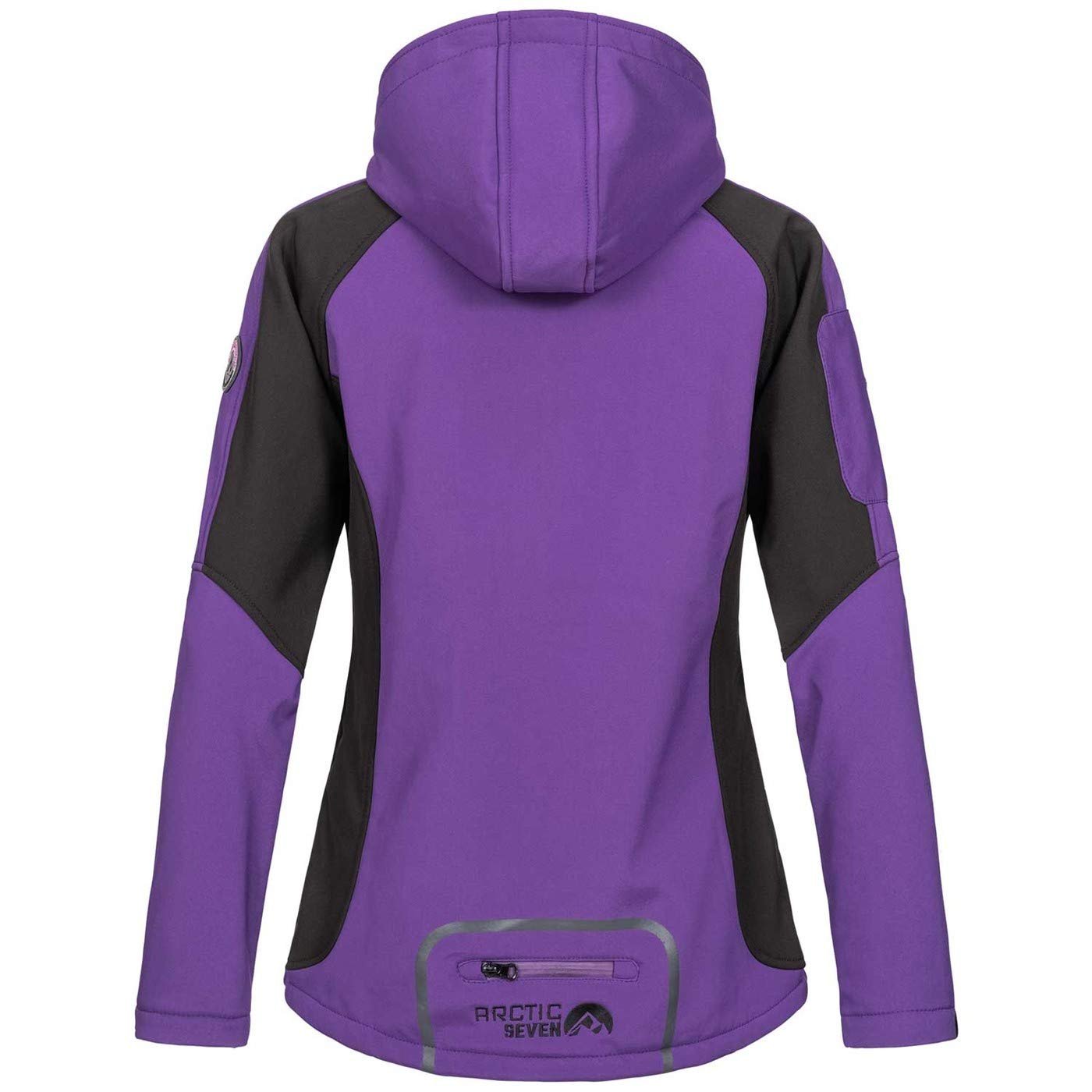 Жіноча куртка Softshell Arctic Seven AS181 Функціональна спортивна дощова куртка з капюшоном, фото №4