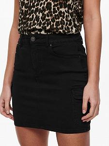 Спідниця ONLMISSOURI LIFE RG CARGO SKIRT PNT NOOS 15205973  ONLY Чорний S synthetic.ua - Фото 1