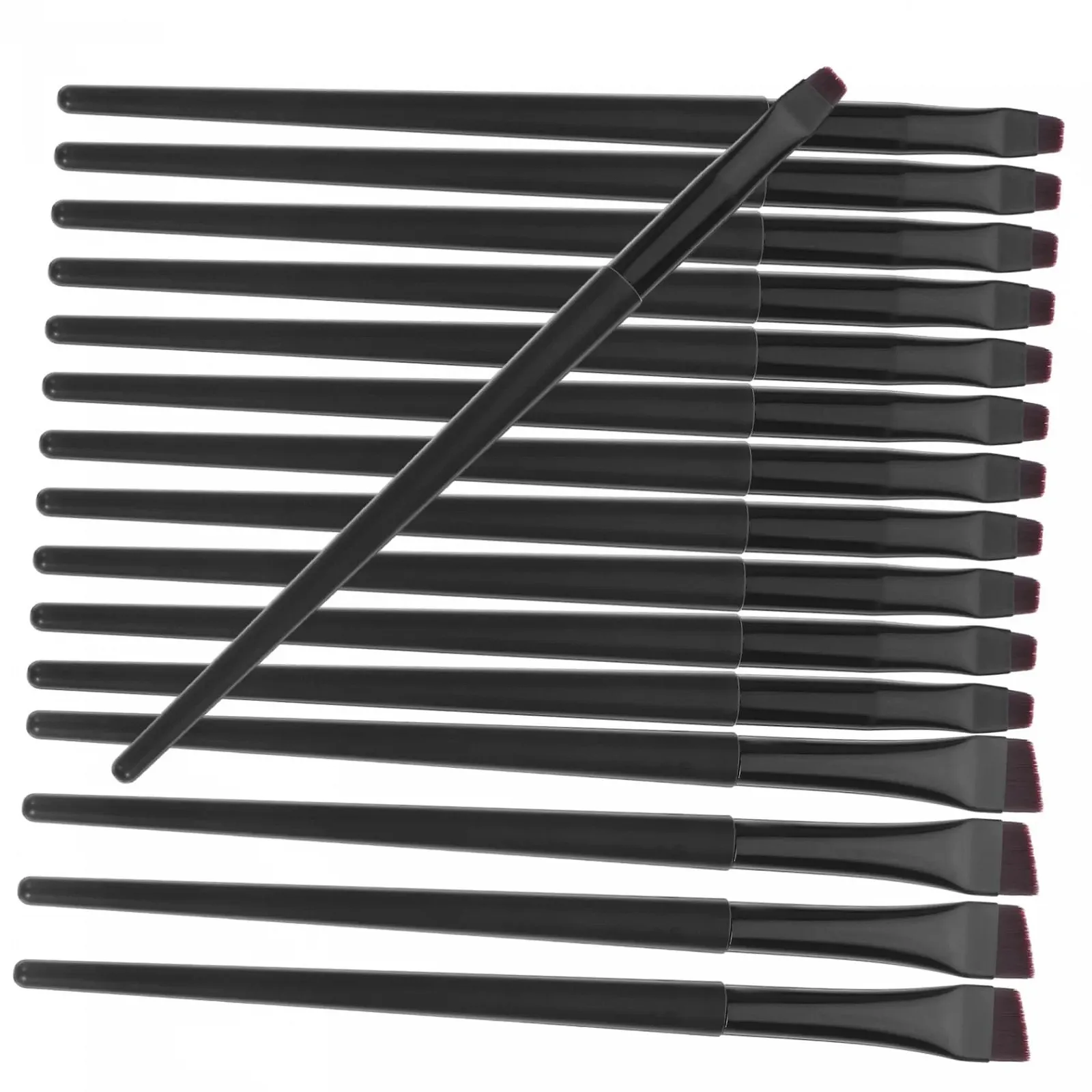 Кисти HAPINARY 16St для подводки глаз, скошенная головка, фото №1 Кисти HAPINARY 16St для подводки глаз, скошенная головка, фото №1