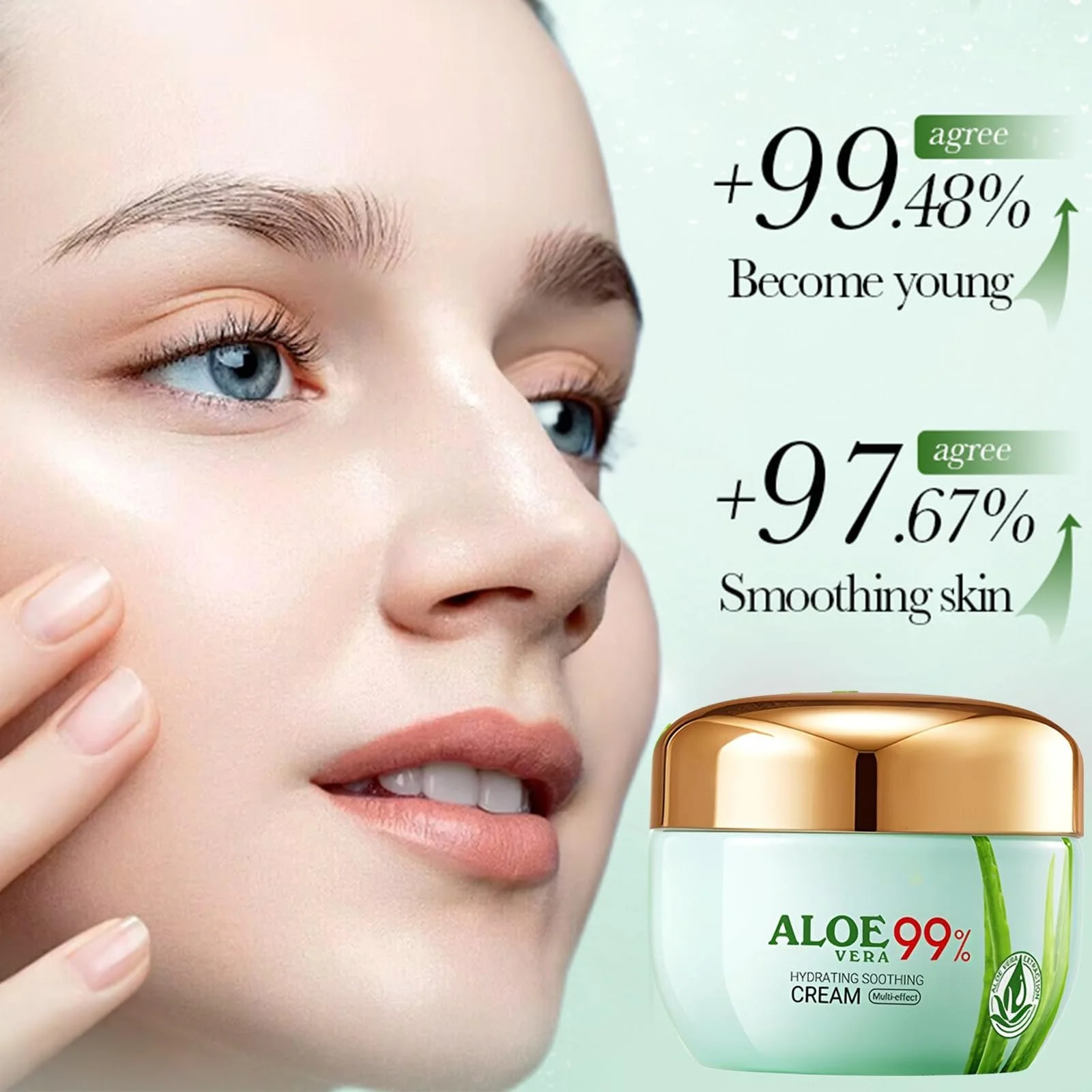Денний крем Aloe Vera Soft Skin зволожуючий регенеруючий для обличчя та тіла (50 г), фото №5 Денний крем Aloe Vera Soft Skin зволожуючий регенеруючий для обличчя та тіла (50 г), фото №5