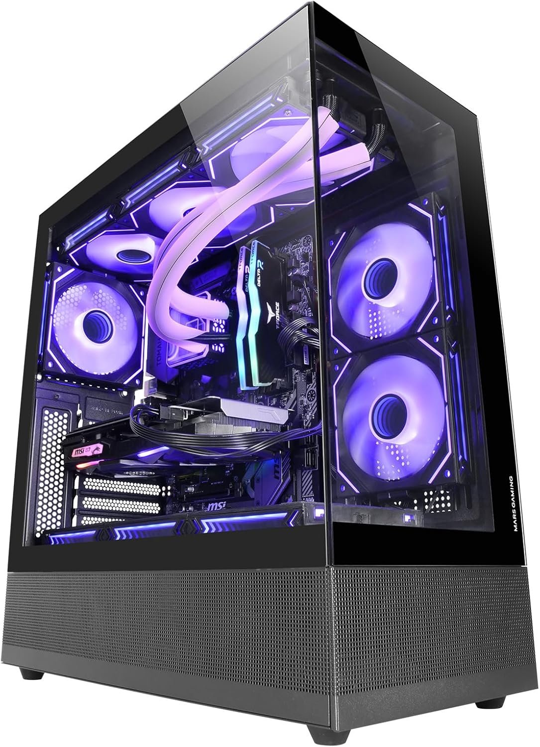 Игровой корпус Mars Gaming MC-Set / Без БП / Черный, фото №1 Игровой корпус Mars Gaming MC-Set / Без БП / Черный, фото №1