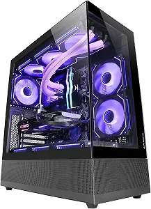 Ігровий корпус Mars Gaming MC-MARS Airtech Mesh Чорний - Фото 1