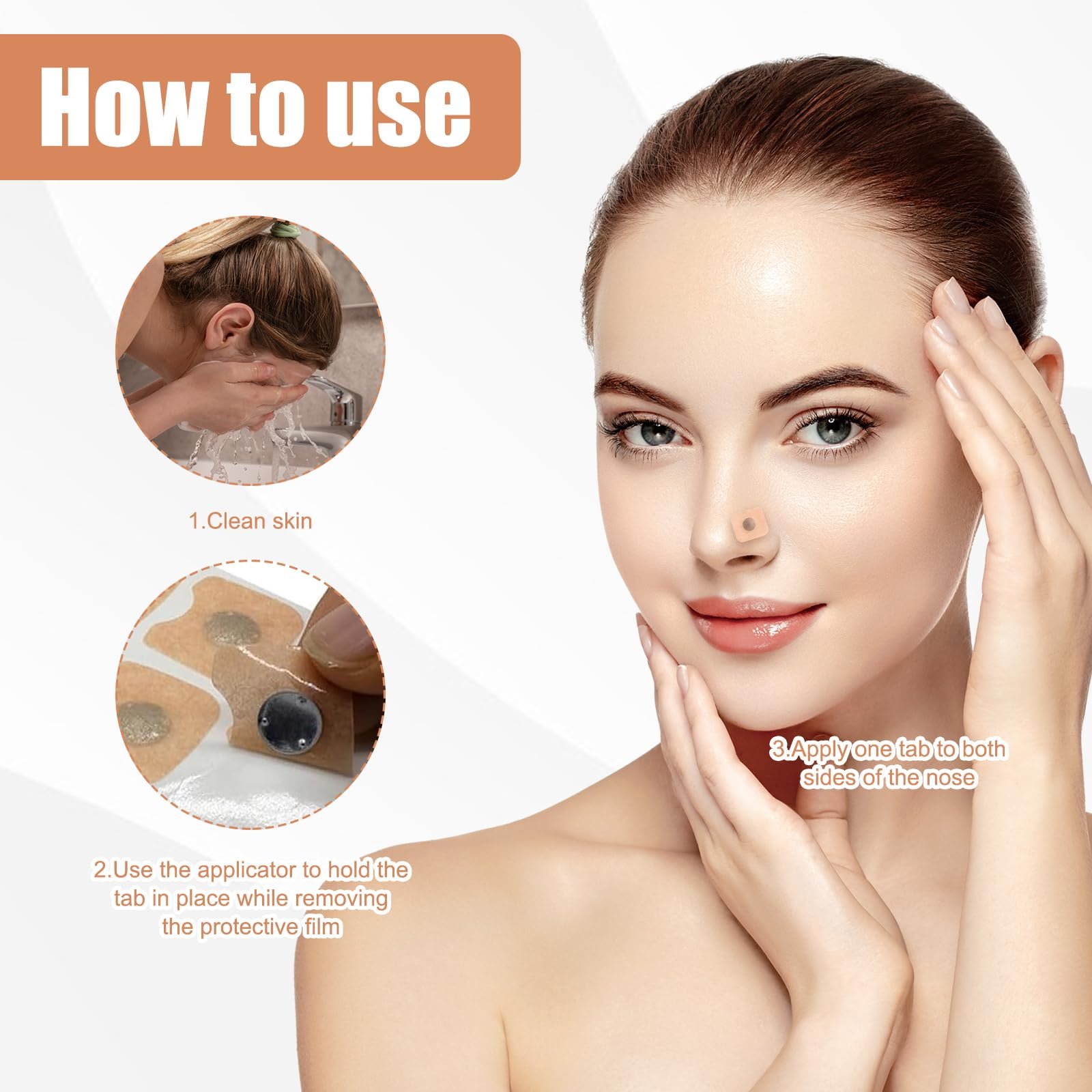 Магнітні назальні пластирі (400 шт. в упаковці), фото №5