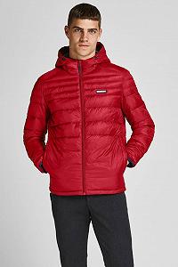 Куртка Jack&Jones PUFFER HOOD NOOS 12189882 Характеристики Красный L synthetic.ua - Фото 1