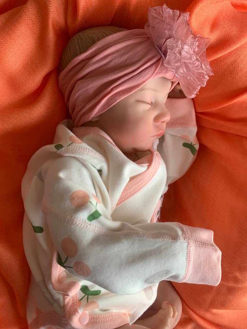 Кукла Anano Reborn Lifelike 48 см Гибкая Reborn Silicone Babies Девочки, фото №2