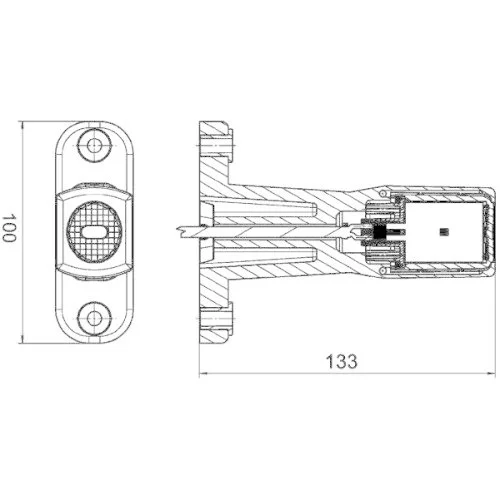Габаритный фонарь HELLA 2XS 011 768-001 для DAF SCANIA VAN HOOL ZIEGLER SOMMER, фото №3