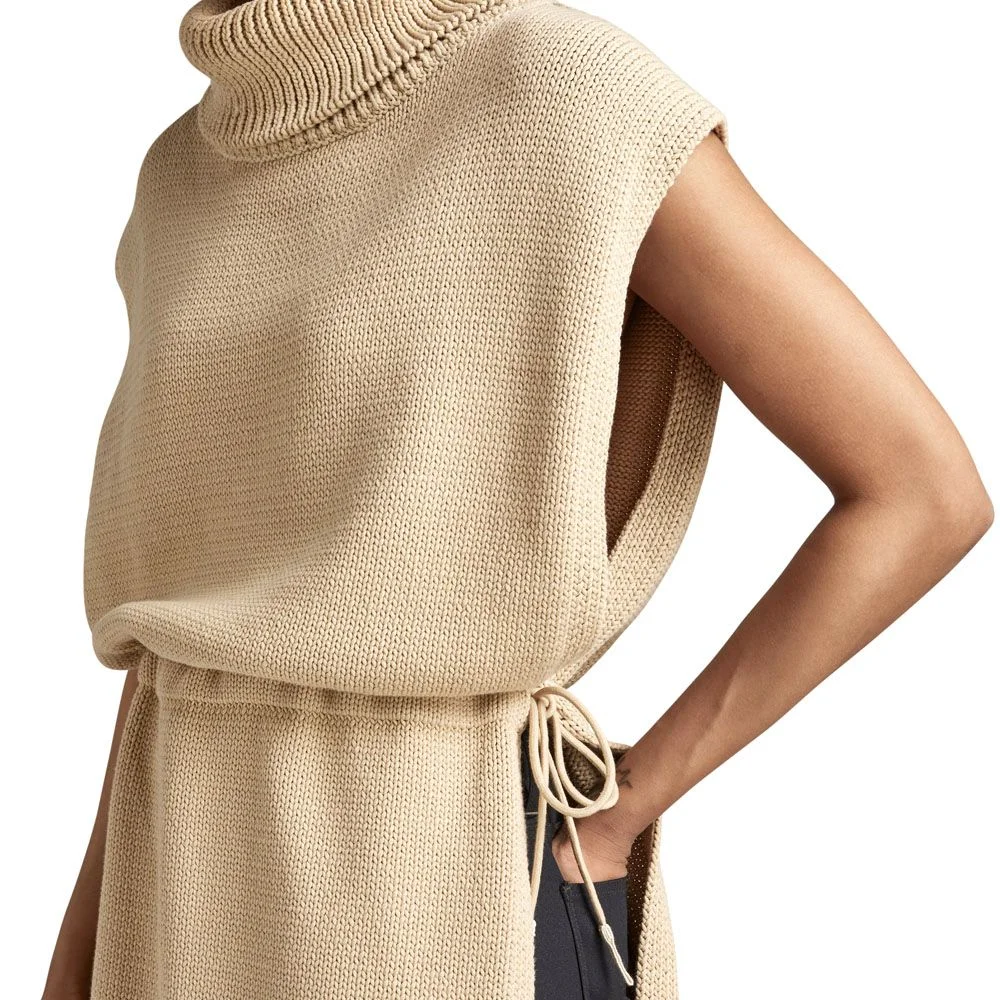 Женское платье G-Star RAW Knitted Open Side Turtleneck - S, фото №4