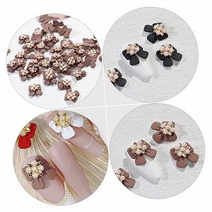 Украшения для маникюра 8 шт., сплав, украшения для ногтей для девочек, товары для DIY synthetic.ua - Фото 1