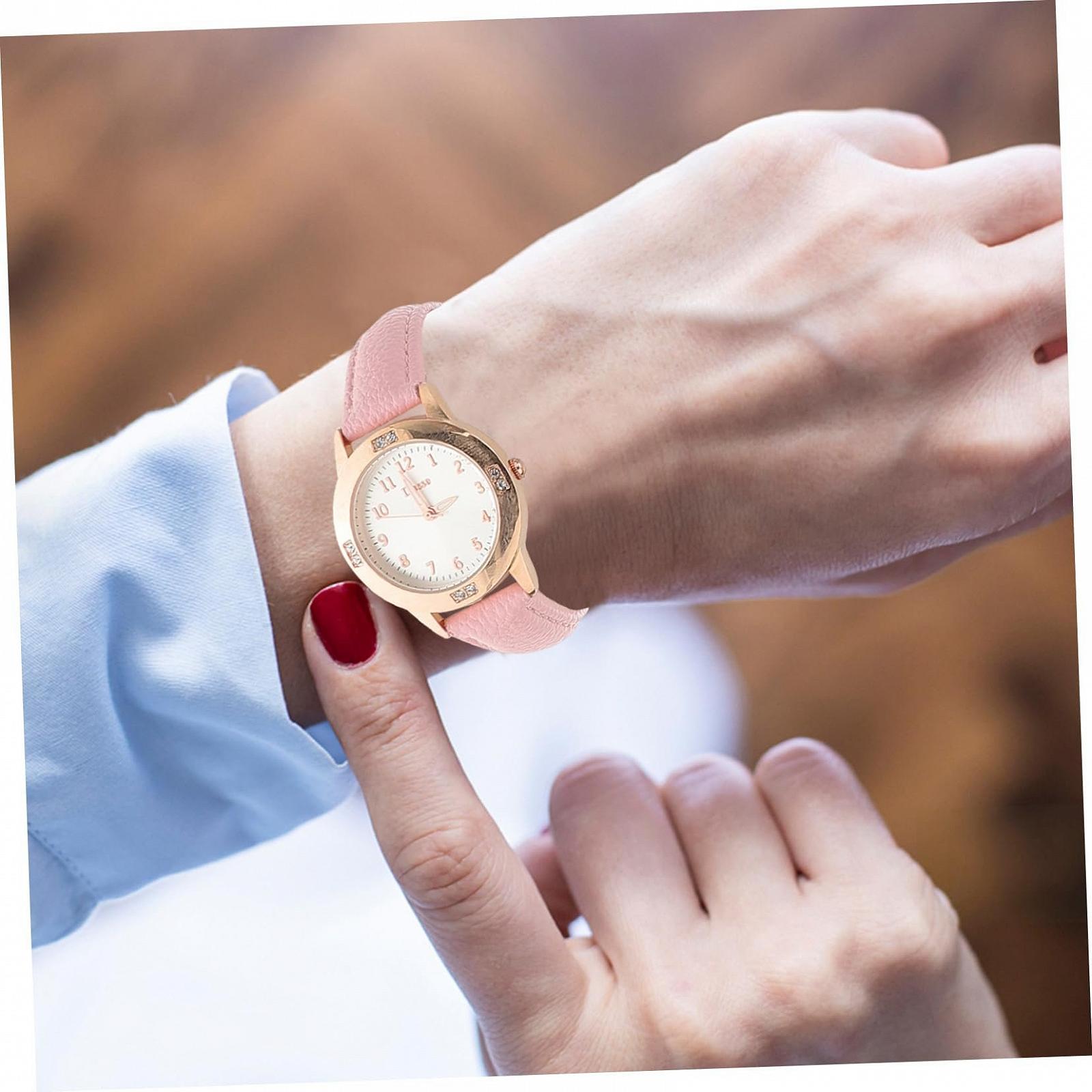 Часы женские PartyKindom Luminous Waterproof White Stainless Steel, фото №3