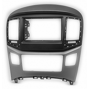 Рамка переходная Carav 11-610 Hyundai H-1 Starex 2015 black silver Рамка переходная Carav 11-610 Hyundai H-1 Starex 2015 black silver