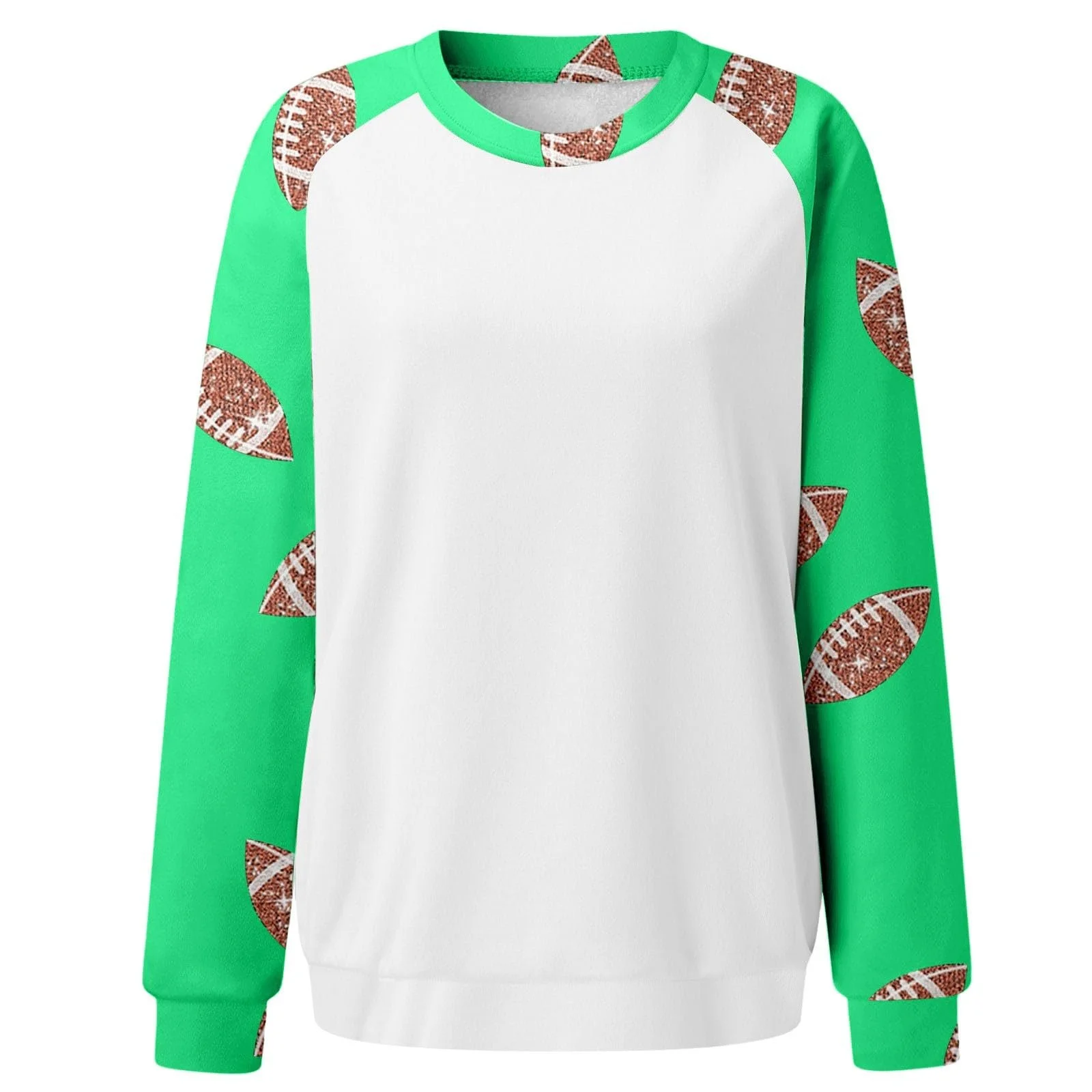 Женская Толстовка для Футбольного Сезона Модная Графика Футбольная Мама, фото №3