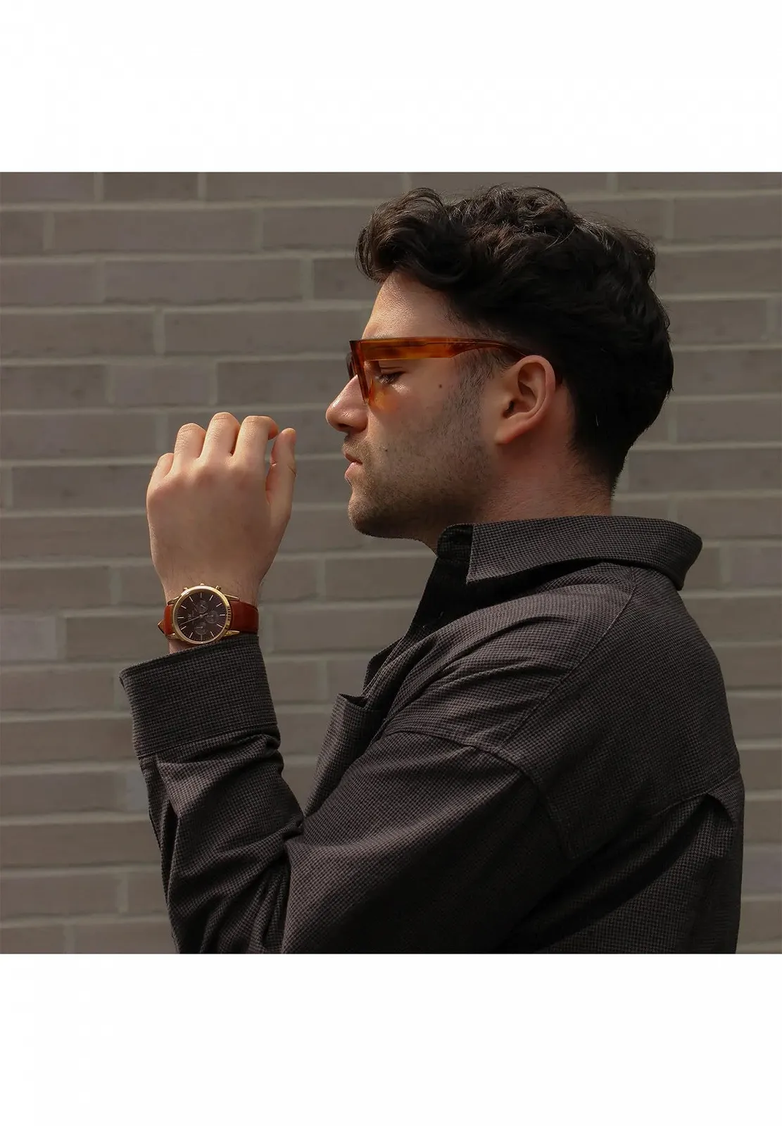 Часы Daniel Wellington Iconic 42 мм Нержавеющая сталь (316L) Розовое золото, Розовое золото, 42 мм, Classic, фото №2