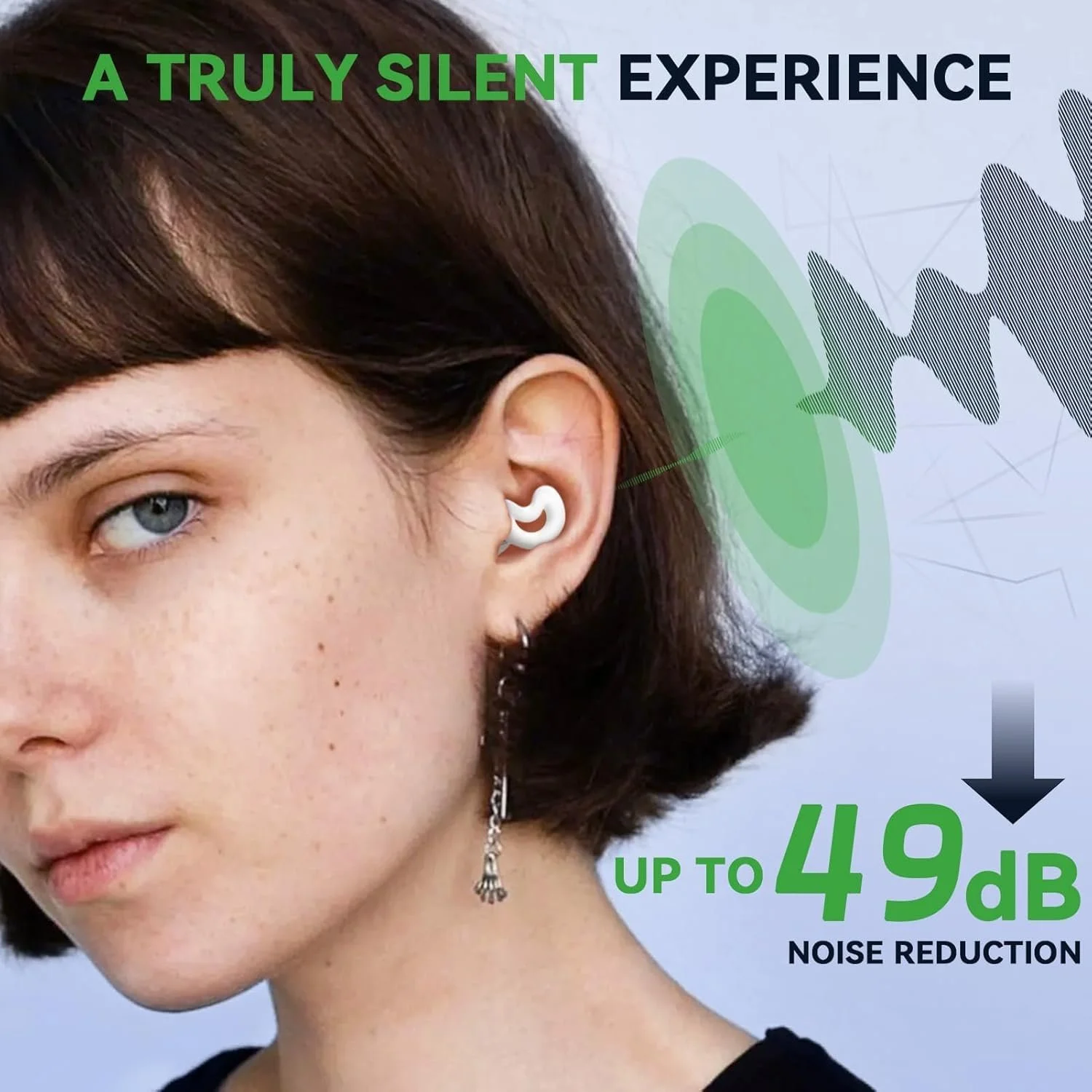 Беруші Relaxcharm для сну, шумозаглушення до NRR49дБ Надм'які багаторазові, фото №3