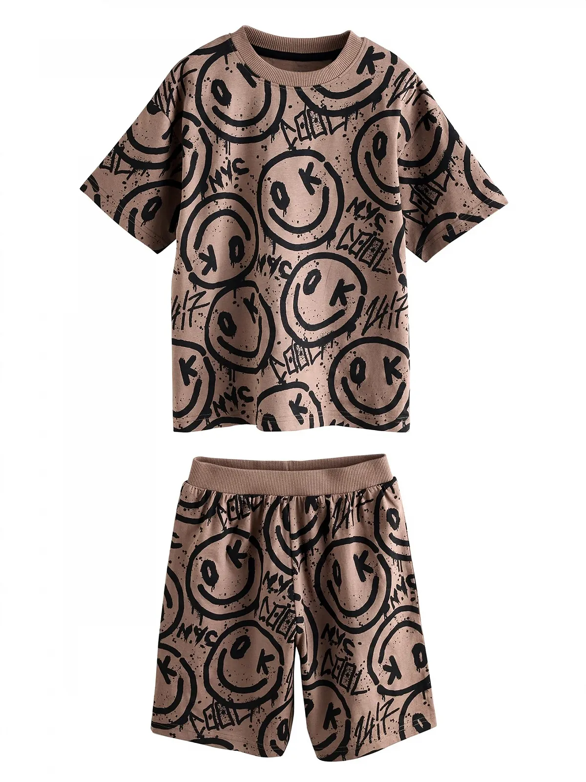 Пижама NEXT с шортами, 3 шт, 100% хлопок, фото №3 Пижама NEXT с шортами, 3 шт, 100% хлопок, фото №3