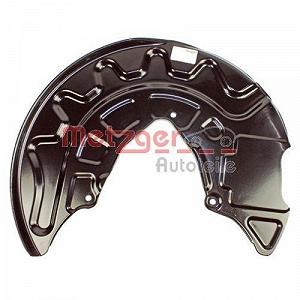 Щит тормозного диска METZGER 6115071 для VAG передняя ось слева synthetic.ua - Фото 1