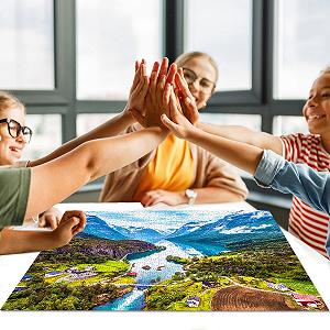 Пазл Geiranger Fjord Norway 1000 деталей synthetic.ua - Фото 1