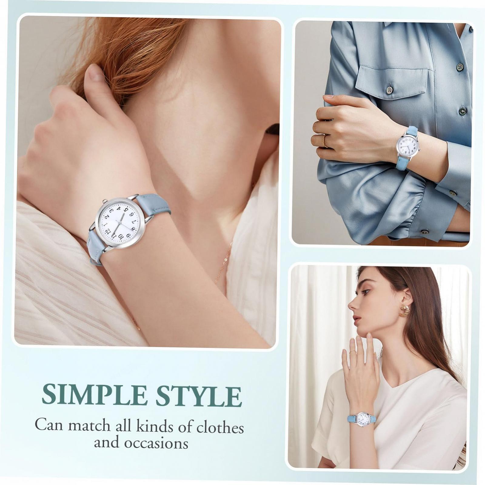 Жіночий годинник NOLITOY Кварцовий,, повсякденний PU шкіряний ремінець, фото №9