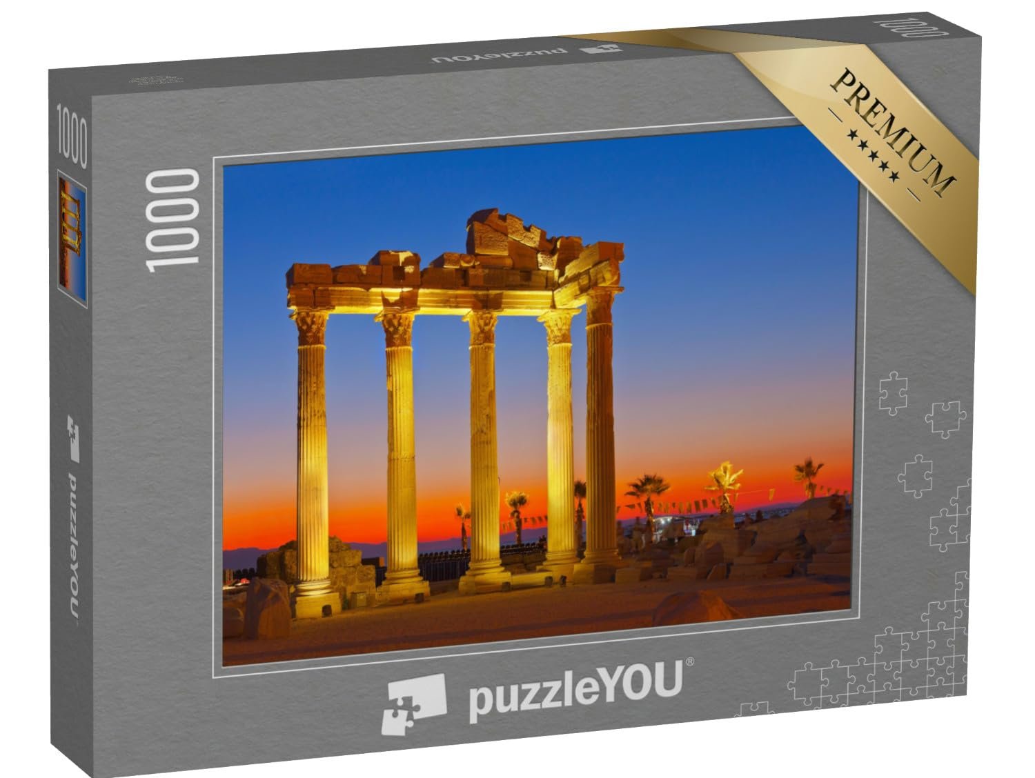 Пазл puzzleYOU Collection Turkey Античные руины в Сиде, Турция 1000 элементов, фото №1 Пазл puzzleYOU Collection Turkey Античные руины в Сиде, Турция 1000 элементов, фото №1