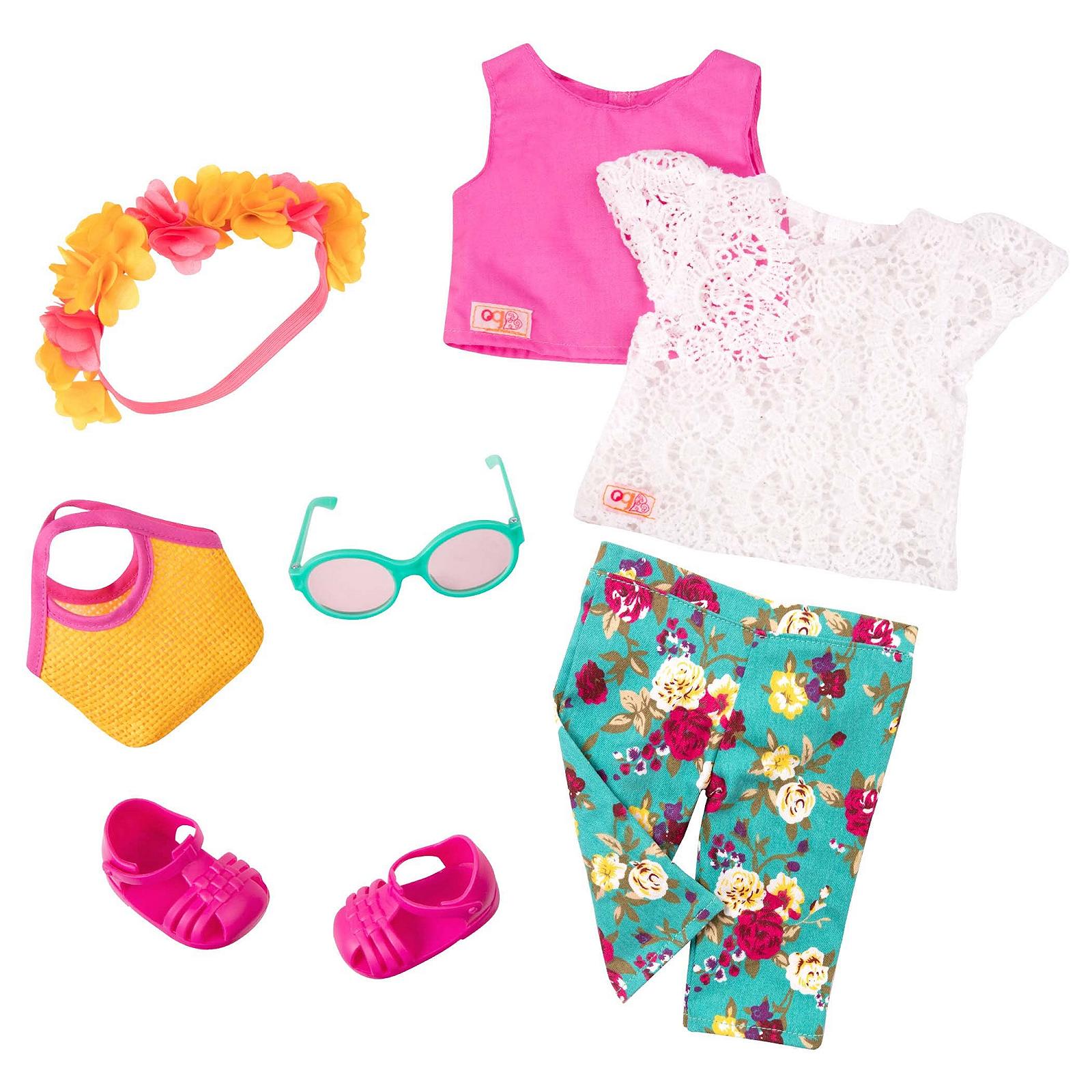 Одяг для ляльки Our Generation Multicoloured для ляльок 46 см, фото №1 Одяг для ляльки Our Generation Multicoloured для ляльок 46 см, фото №1