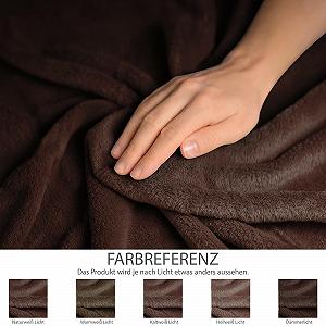 Одеяло BARBONS мягкое флисовое одеяло, как покрывало или одеяло, одеяло для дома или накидка на диван, пушистое одеяло, уличное одеяло synthetic.ua - Фото 1