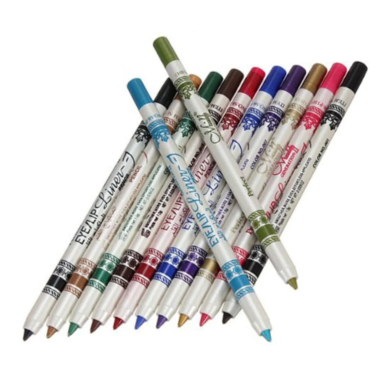 Олівець для очей FRCOLOR, 12 кольорів, фото №6