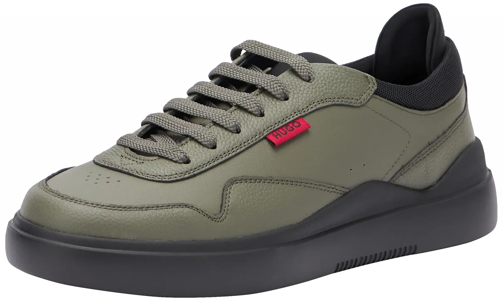 Кросівки HUGO Blake Tenn Шкіряні на шнурівці з кольоровими деталями, фото №1