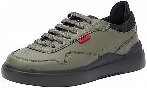 Кросівки HUGO Blake Tenn Шкіряні На Шнурівці З Кольоровими Деталями - Фото 1