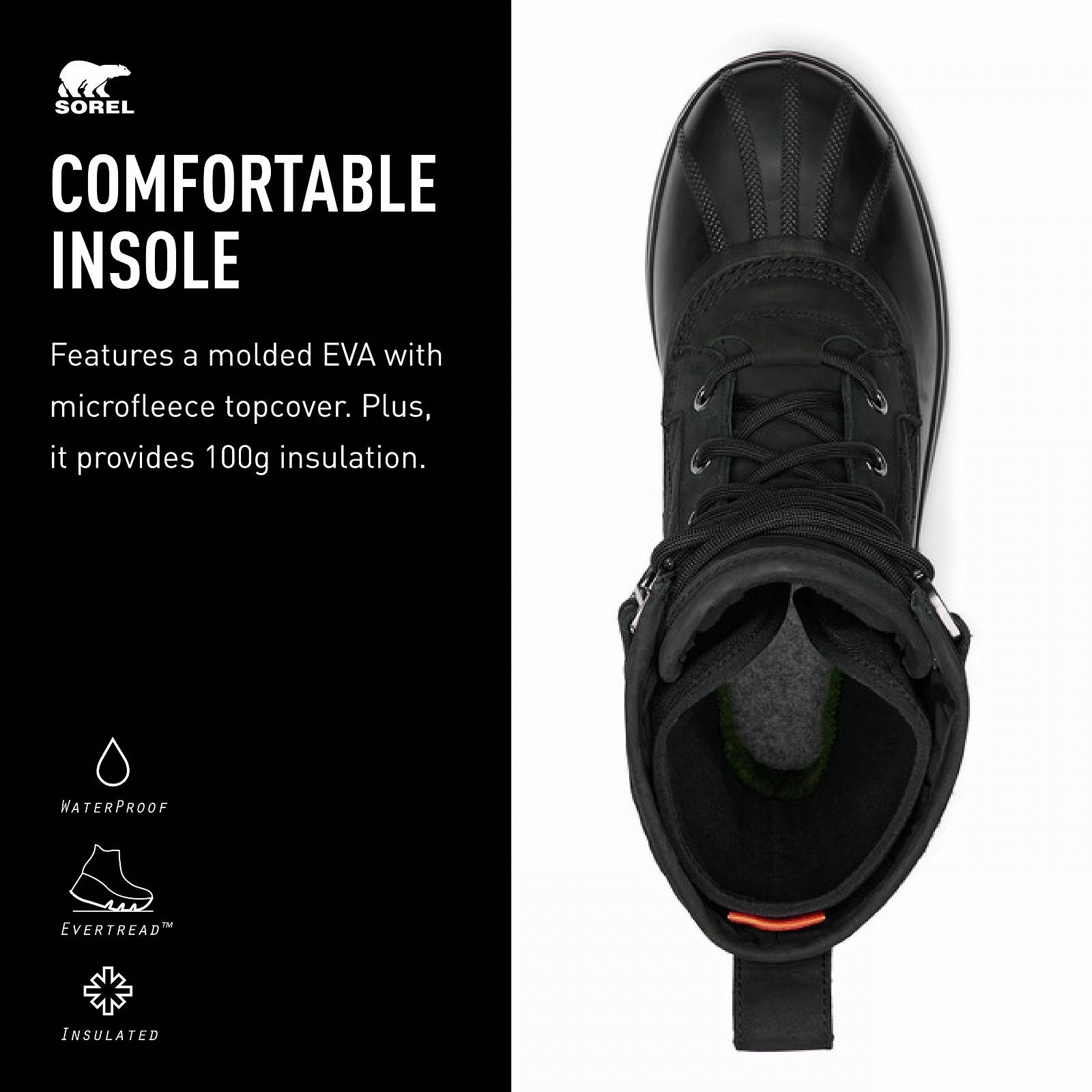 Мужские водонепроницаемые ботинки Caribou Royal SOREL, фото №4 Мужские водонепроницаемые ботинки Caribou Royal SOREL, фото №4