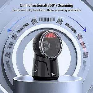 Сканер штрихкодов Tera 9000 Черный synthetic.ua - Фото 1