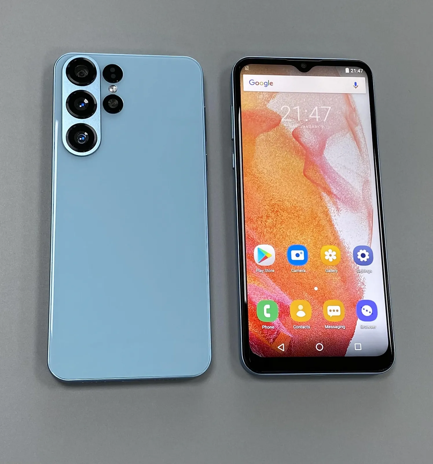Смартфон 6.5" 1/16 ГБ 3G LTE 4-ядерный Blue, фото №5