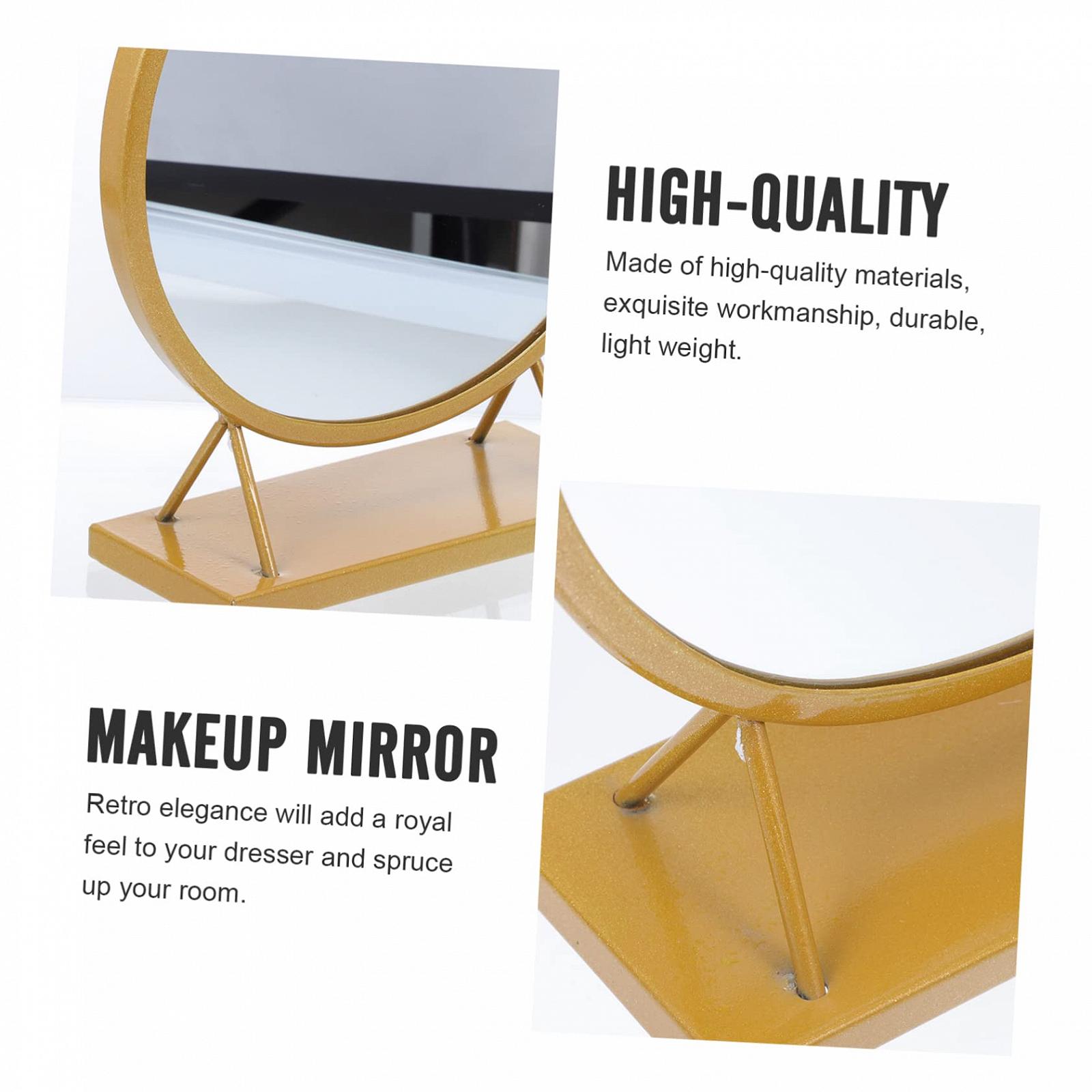 Зеркало Schminktisch Косметическое зеркало Ручное зеркало Античное зеркало Стекло Металл Путешествия, фото №2