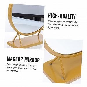 Зеркало Schminktisch Косметическое зеркало Ручное зеркало Античное зеркало Стекло Металл Путешествия цена на synthetic.ua - Фото 1 Зеркало Schminktisch Косметическое зеркало Ручное зеркало Античное зеркало Стекло Металл Путешествия synthetic.ua - Фото 1