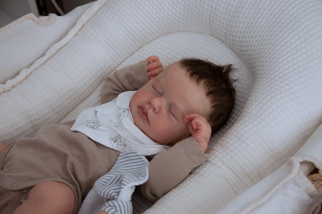 Лялька Zero pam Reborn Baby Full Silicone Lifelike Boy 50 см, фото №2