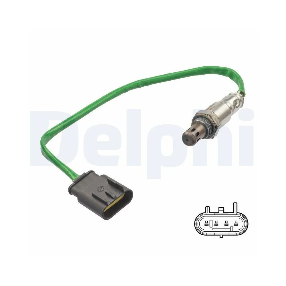 Лямбда-зонд DELPHI ES21066-12B1 для ALFA ROMEO CHRYSLER FIAT LANCIA JEEP, фото №1
