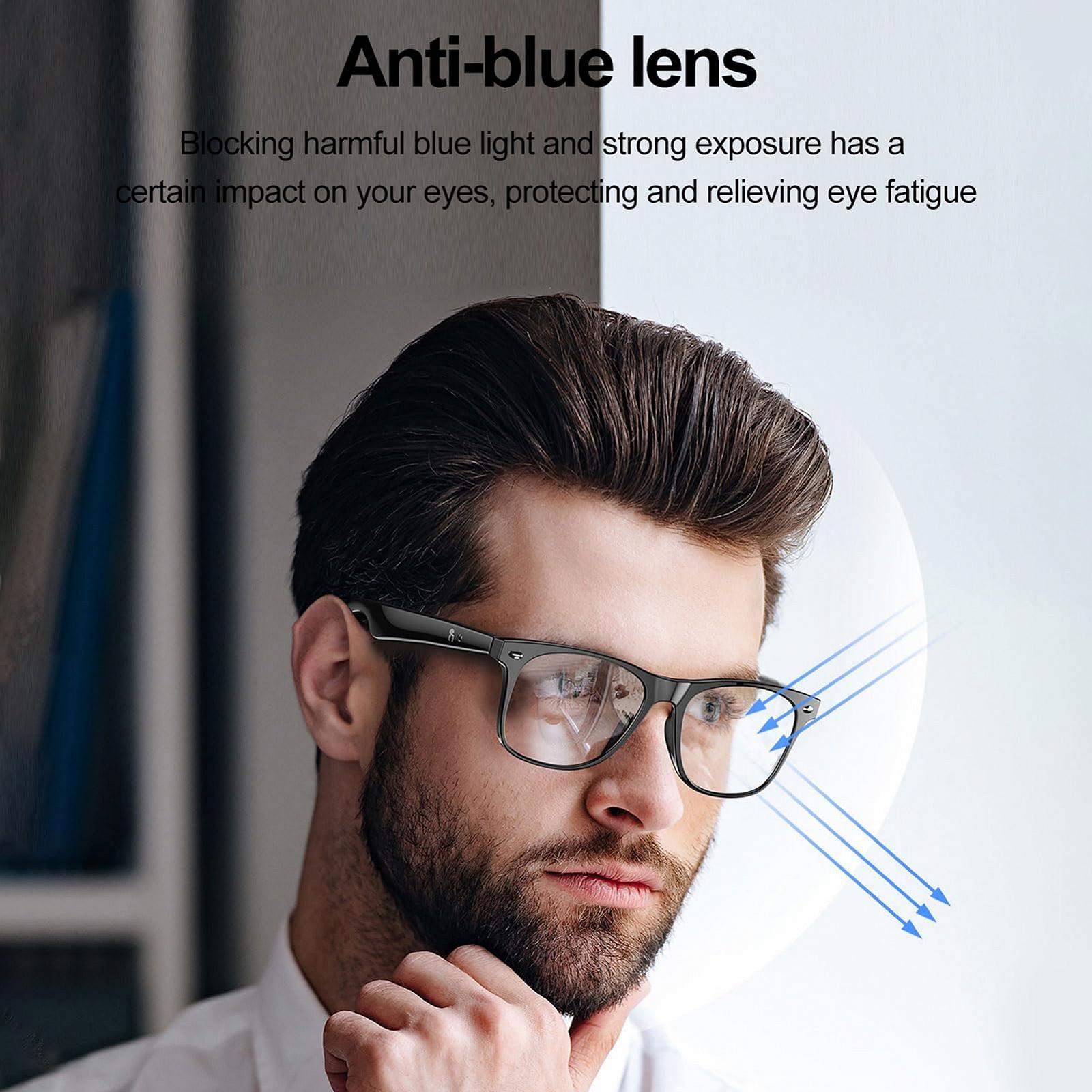 Розумні окуляри для перекладу AI Bluetooth для чоловіків і жінок, 163 мови, у реальному часі, фото №6 Розумні окуляри для перекладу AI Bluetooth для чоловіків і жінок, 163 мови, у реальному часі, фото №6