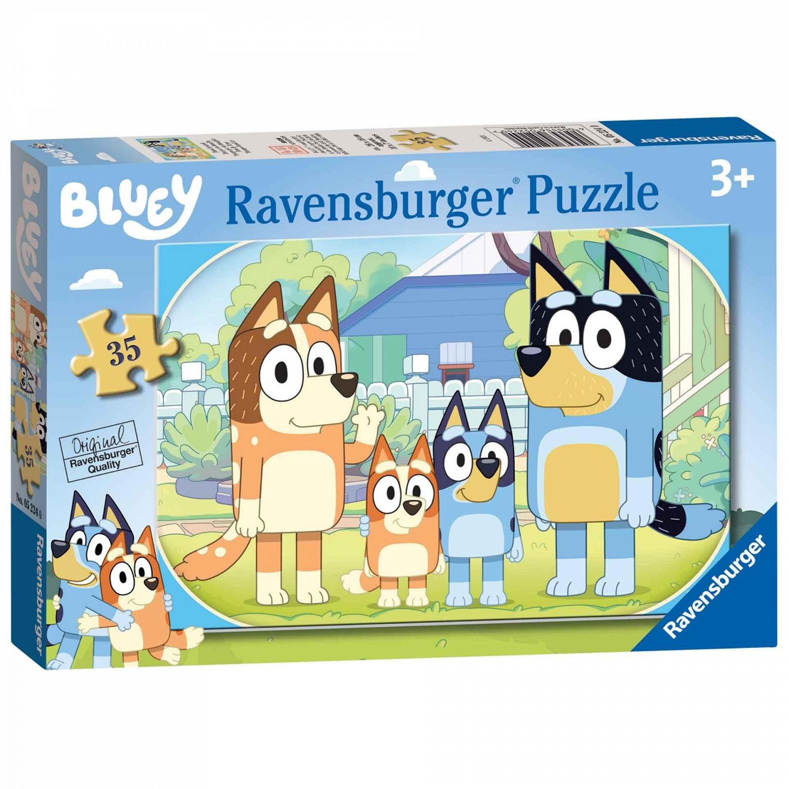 Пазл Ravensburger Bluey 35 элементов 26,4 x 18,1 x 0,2 см, фото №1