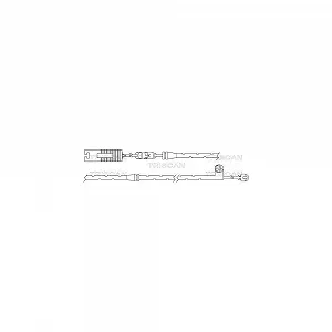 Датчик зносу гальмівних колодок TRISCAN 8115 11037 для BMW передня вісь - Фото 1