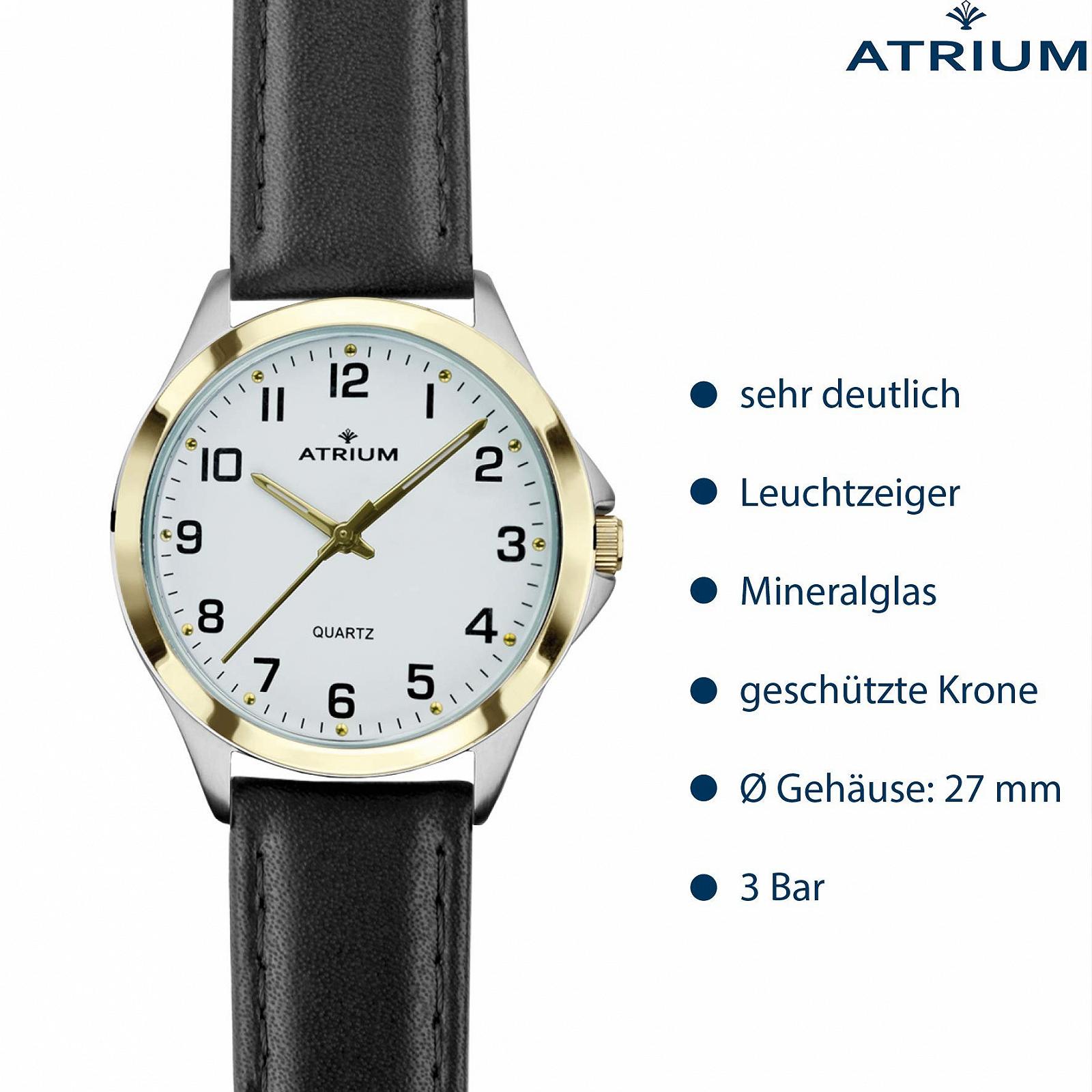 Годинник жіночий Atrium Classic A11-14B Сріблястий, фото №3