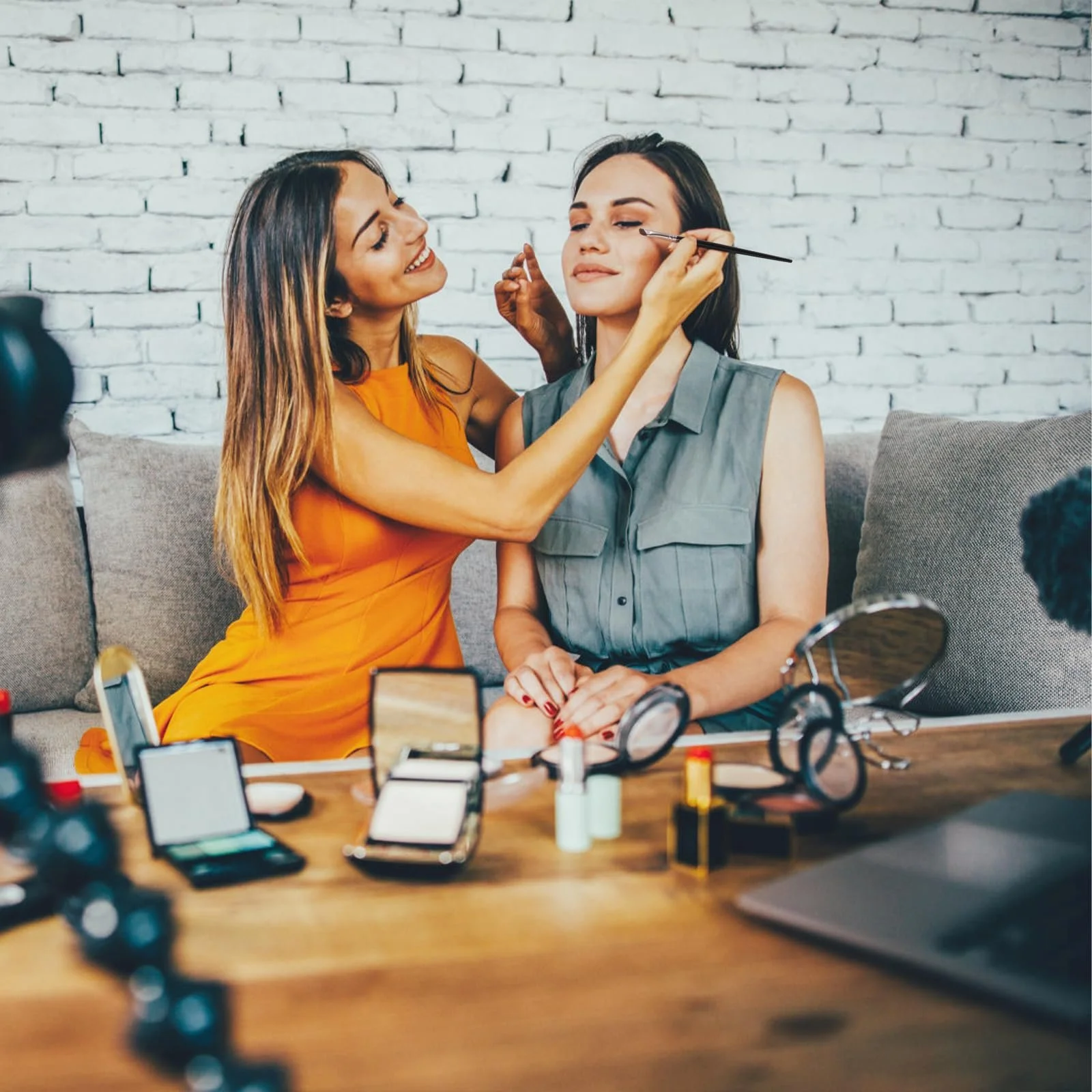 Кисти для макияжа 2 штуки Чёрный, фото №5 Кисти для макияжа 2 штуки Чёрный, фото №5