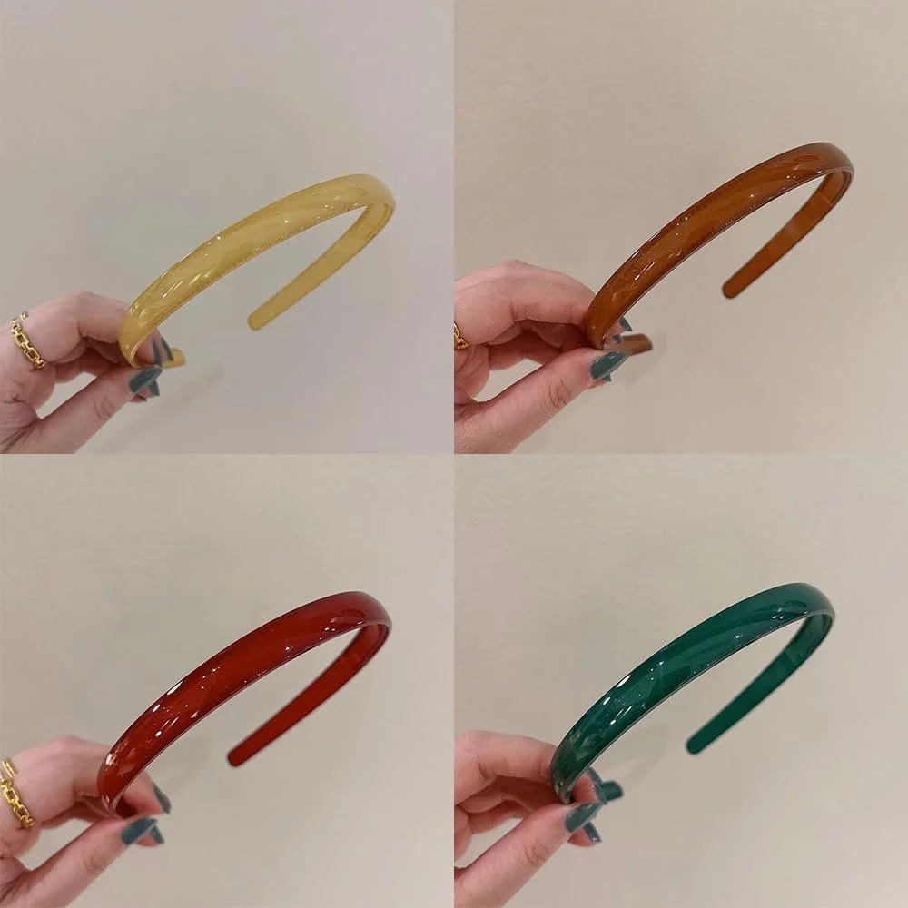 Набір милих обручів 4 шт, Пластиковий, фото №3