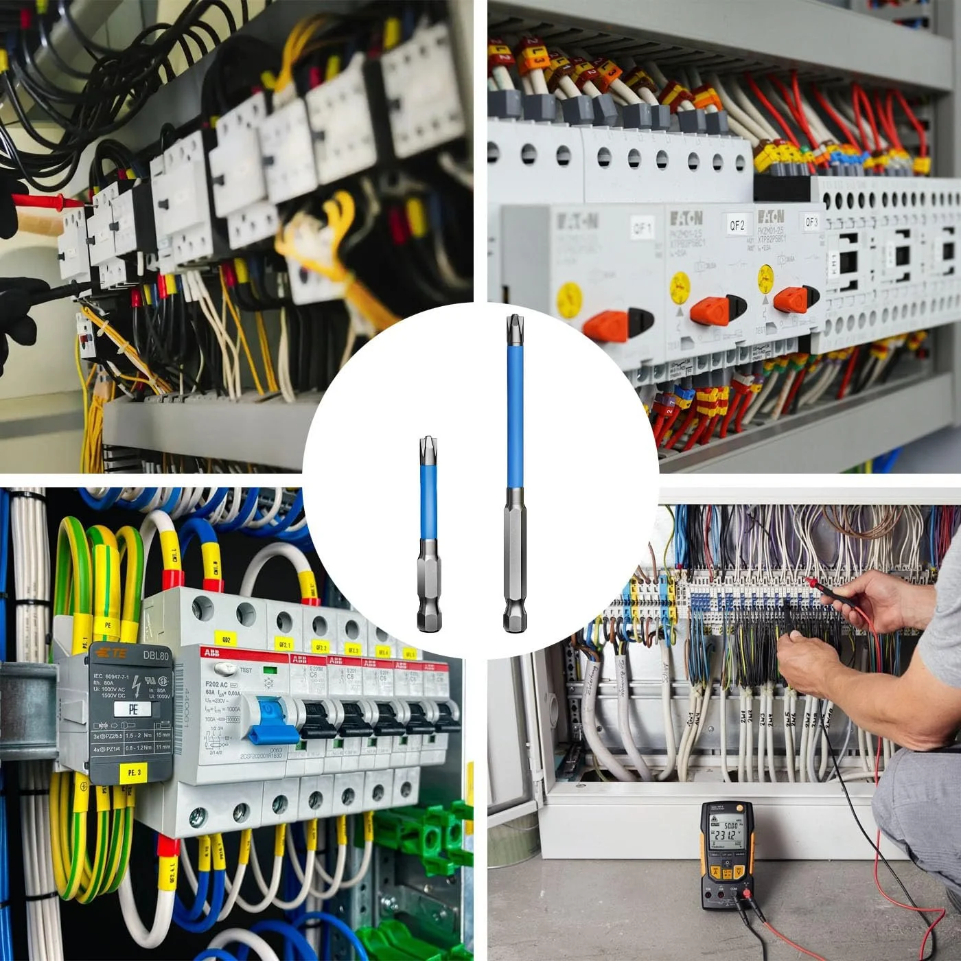 Набор отверток Alrens 8-Штук 65 мм и 110 мм Биты для электриков Электрическая Крестовая и Шлицевая Отвертка Сильный Магнитный Нескользящий Специальный Инструмент для Разборки, Изготовленный из Сплава Стали, фото №7 Набор отверток Alrens 8-Штук 65 мм и 110 мм Биты для электриков Электрическая Крестовая и Шлицевая Отвертка Сильный Магнитный Нескользящий Специальный Инструмент для Разборки, Изготовленный из Сплава Стали, фото №7