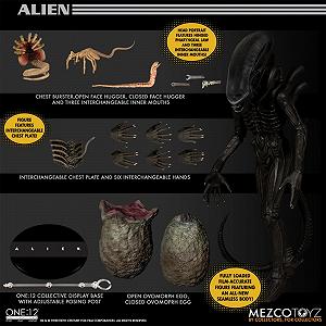 Фігурка Mezco Alien One:12 Collective Deluxe, різнокольорова, 100% пластик synthetic.ua - Фото 1