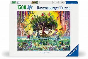 Пазл Ravensburger The Unicorn from the Lake and His Friends 12000798 1500 элементов synthetic.ua - Фото 1