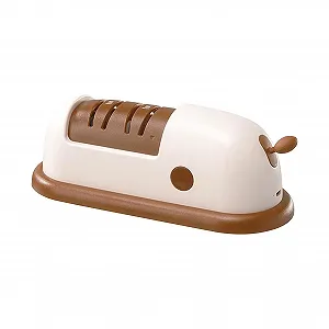 Точилка для ножів та ножиць компактна акумуляторна для нержавіючої сталі та кераміки - Фото 1