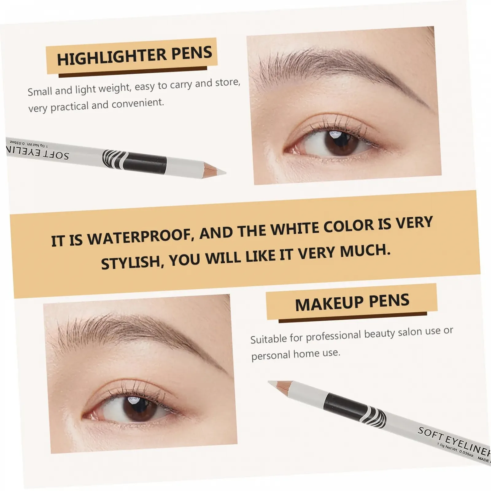 Карандаш для глаз Beavorty Водостойкий, фото №3 Карандаш для глаз Beavorty Водостойкий, фото №3