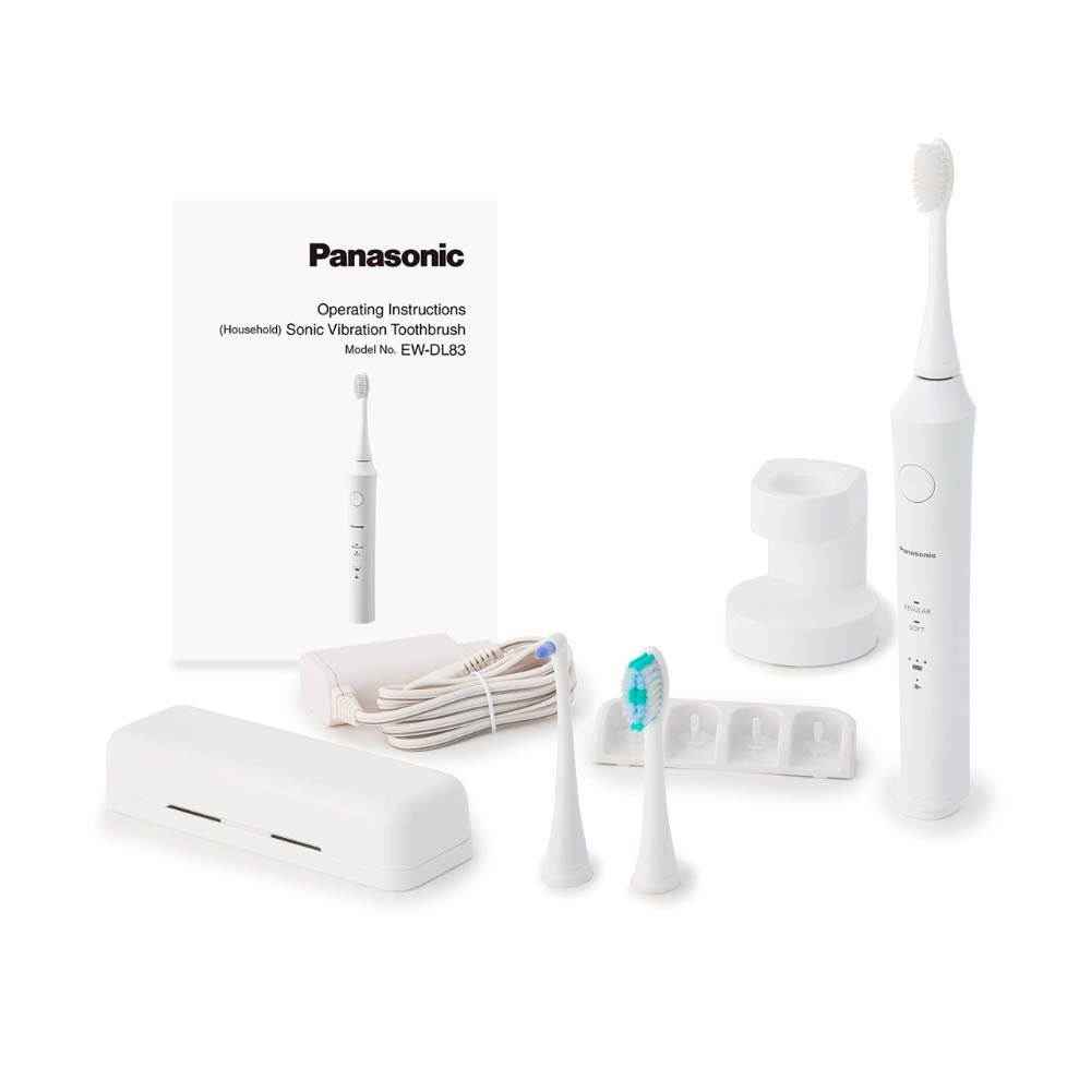 Электрическая зубная щетка PANASONIC EW-DL83-W803 3 насадки, фото №2